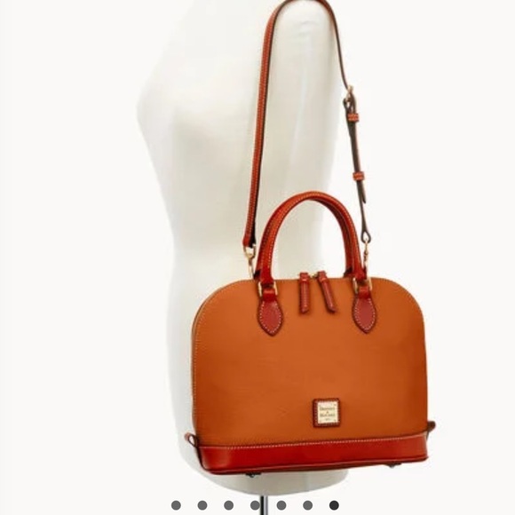 Dooney & Bourke Pebble grain zip zip satchel - Picture 9 of 9